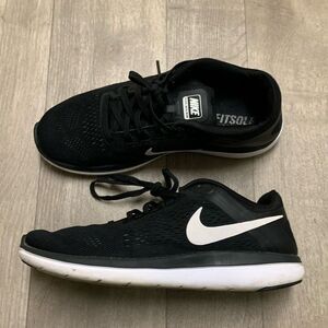 Nike Flex Run Fitsole Lightweight Walking Running Lace‎ Up Mesh Sneakers Shoes